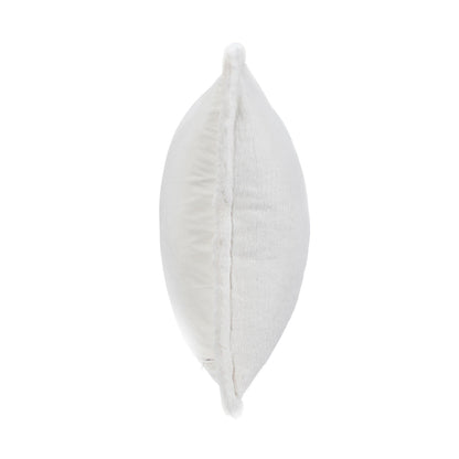 Ivory 100% Polyester Sherpa Solid NV Taiga Faux Fur Multiple Sizes Collection