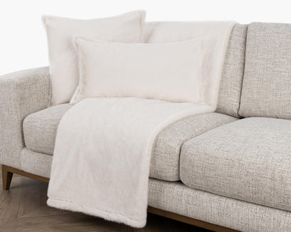 Elevated Pillows & Throw