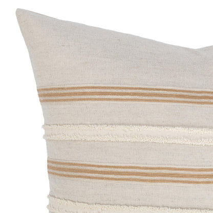 Natural 50% Linen/50% Cotton Pattern NV Lyndhurst 22x22 Collection