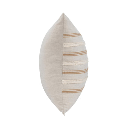 Natural 50% Linen/50% Cotton Pattern NV Lyndhurst 22x22 Collection