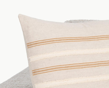 Natural 50% Linen/50% Cotton Pattern NV Lyndhurst 22x22 Collection