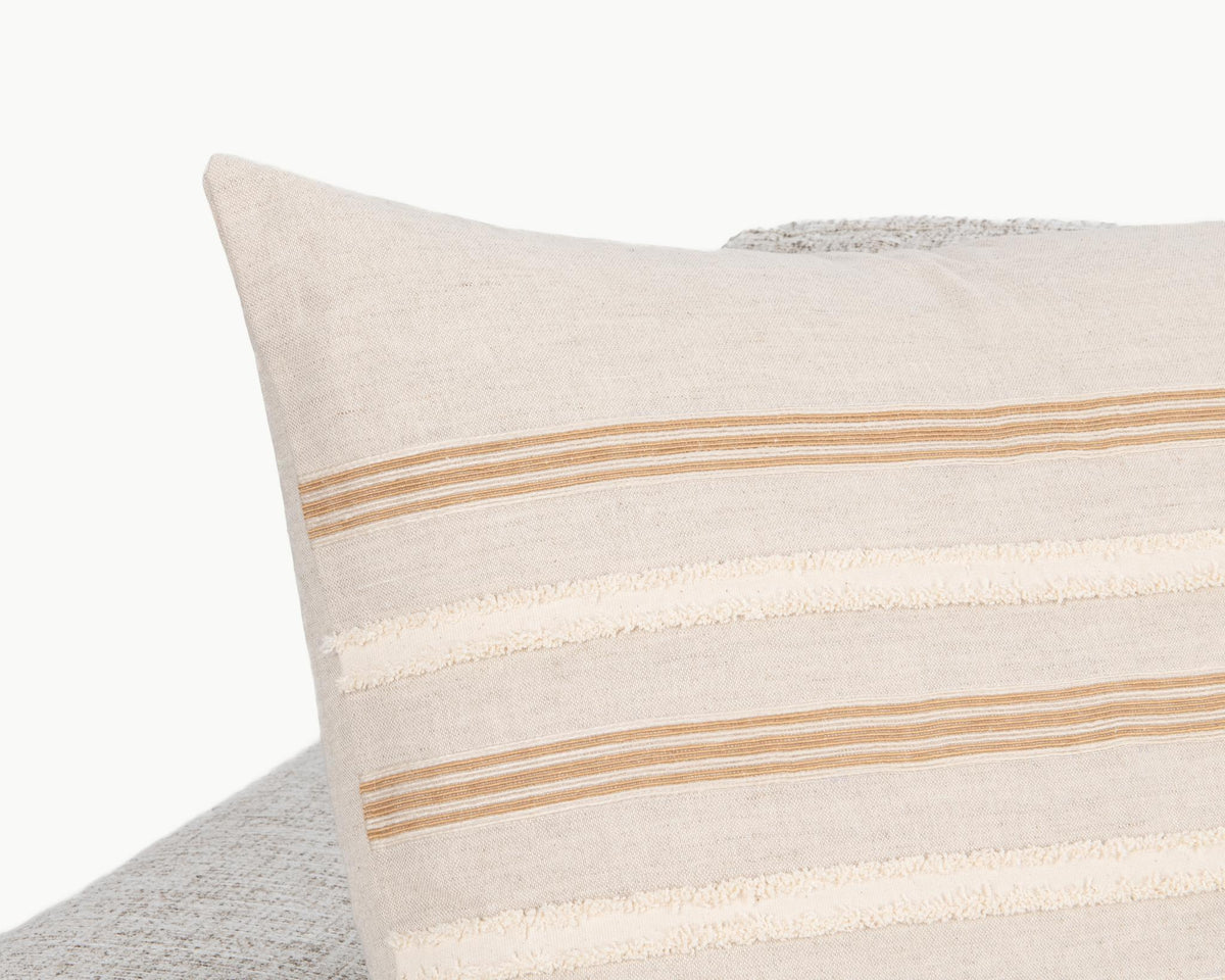 Elevated Pillows & Throw