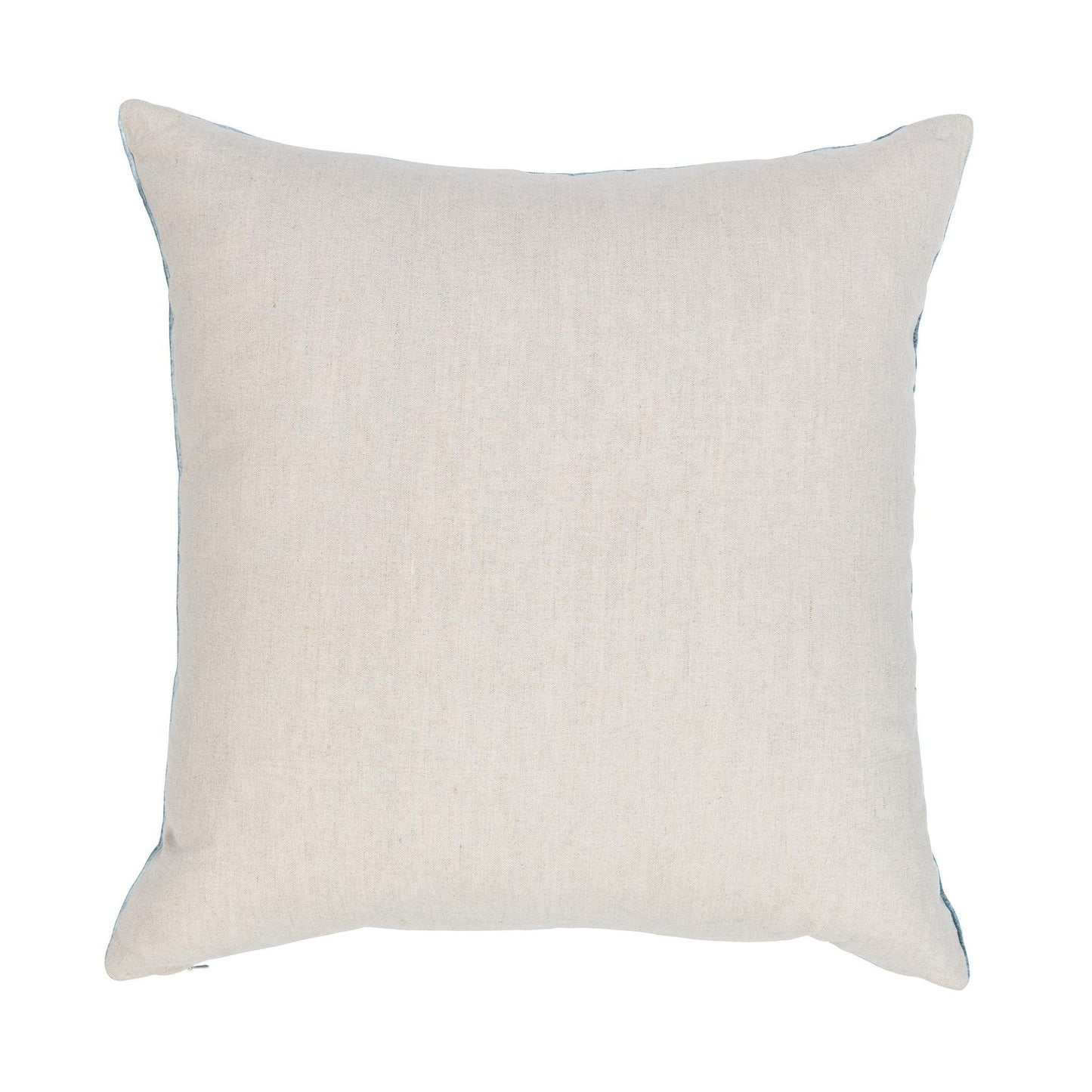 Chambray Blue 100% Cotton Velvet Pattern NV Hildene 22x22 Collection