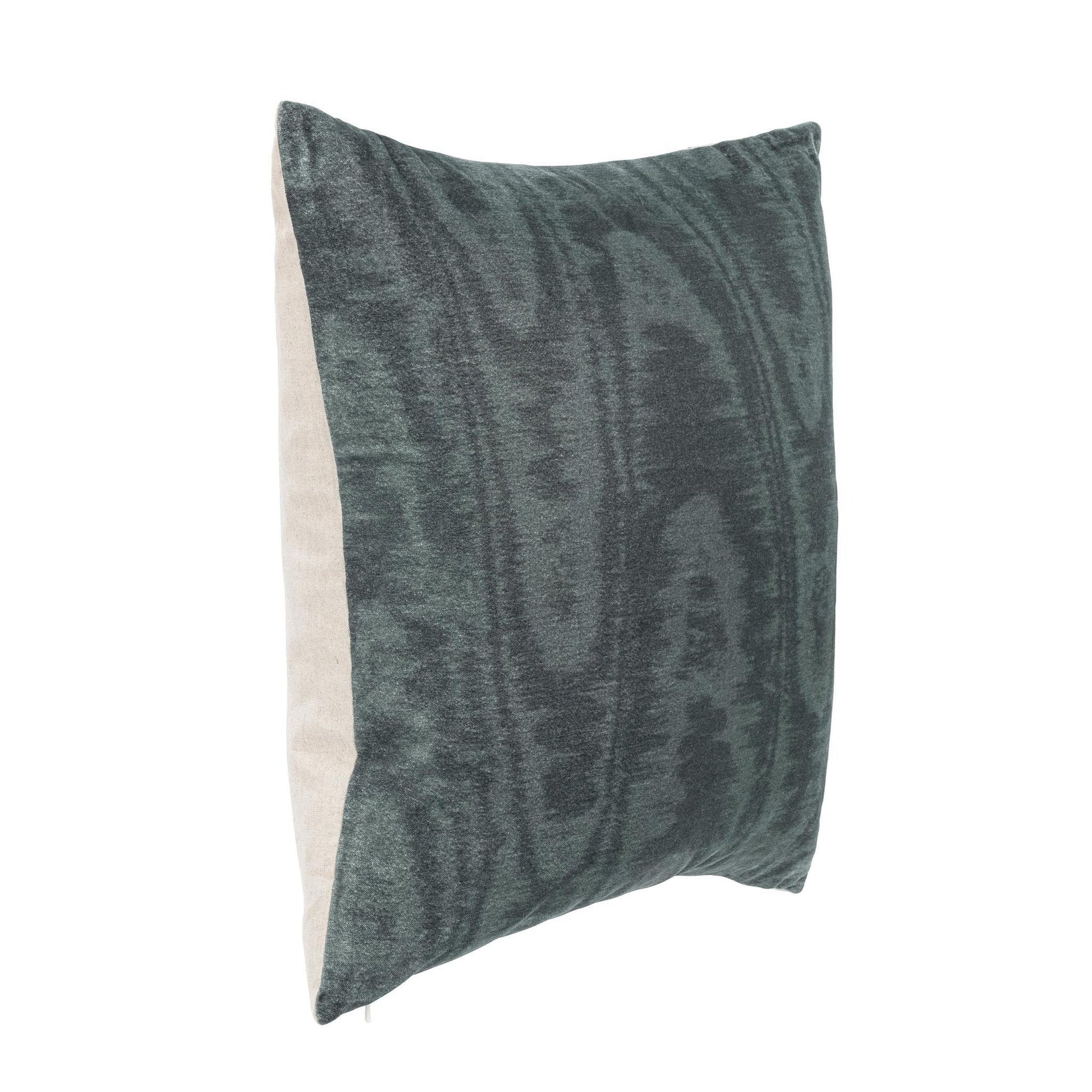 Ivy Green 100% Cotton Velvet Pattern NV Hildene 22x22 Collection