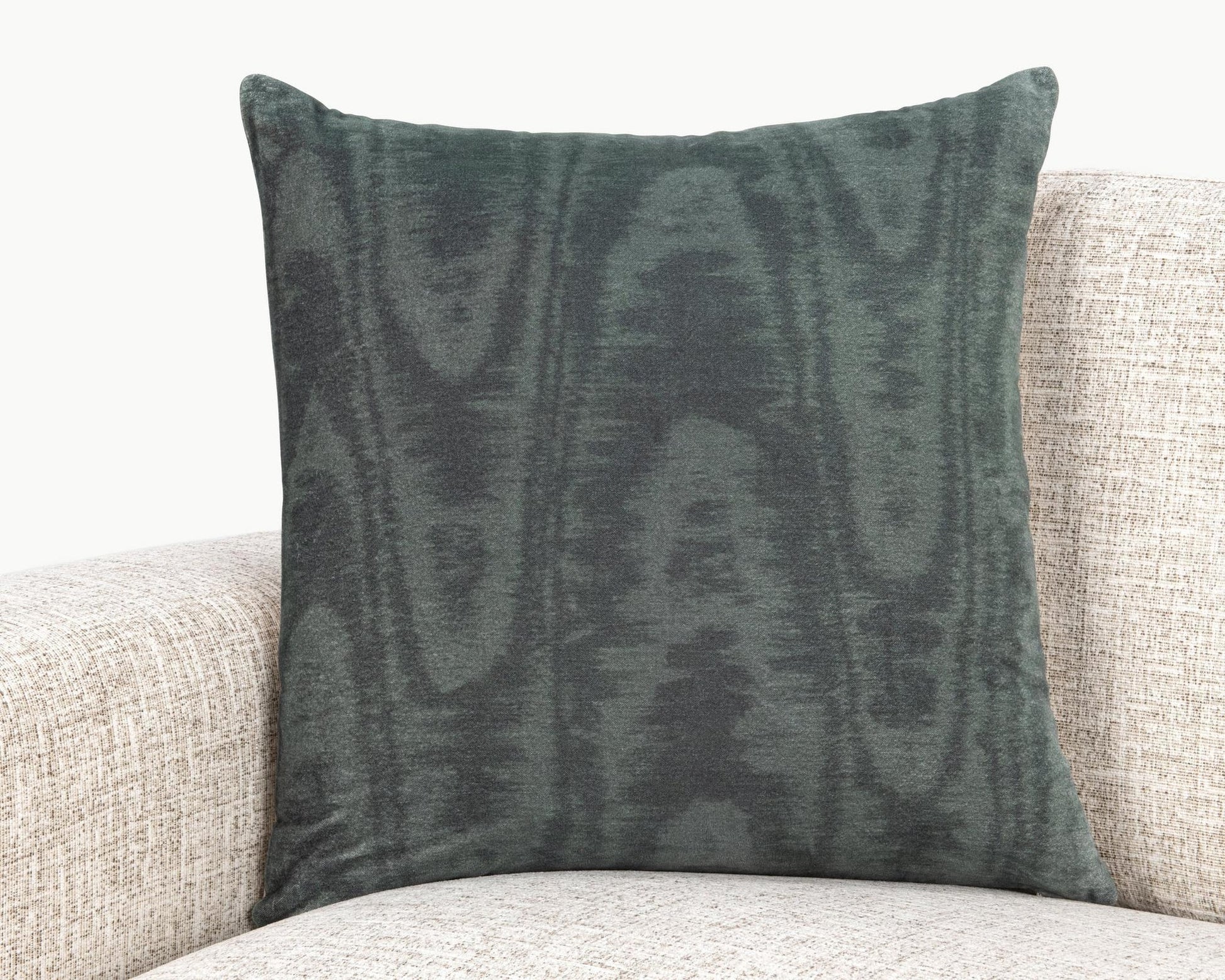 Ivy Green 100% Cotton Velvet Pattern NV Hildene 22x22 Collection