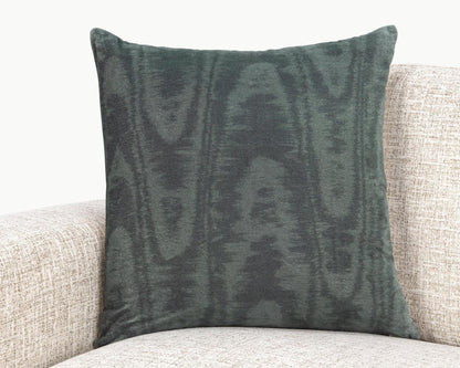 Ivy Green 100% Cotton Velvet Pattern NV Hildene 22x22 Collection