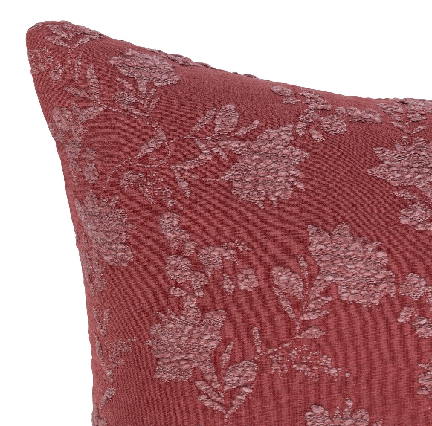 Burgundy Red 70% Cotton Pattern NV Rosecliff Multiple Sizes Collection
