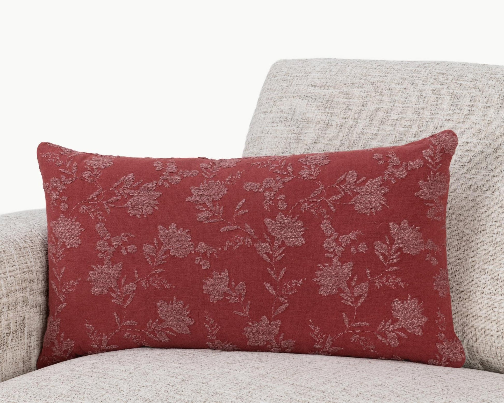 Burgundy Red 70% Cotton Pattern NV Rosecliff Multiple Sizes Collection