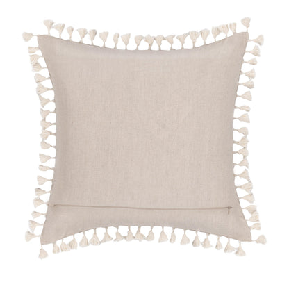 Natural/Ivory 50% Cotton/50% Linen Pattern TQ Edisto Multiple Sizes Collection