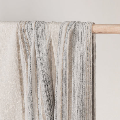 Ivory Multi 100% Cotton Blankets & Throw TC Rockport Throw 50x70 Collection