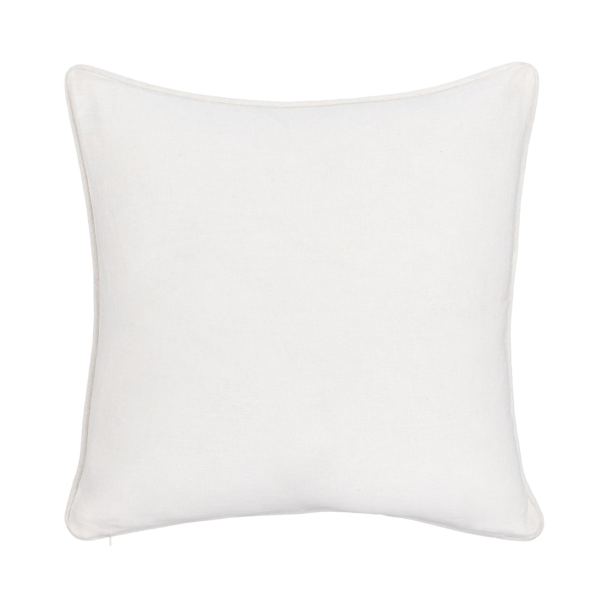 Ivory 100% Linen Solid SLD Bedford Linen 22x22 Collection