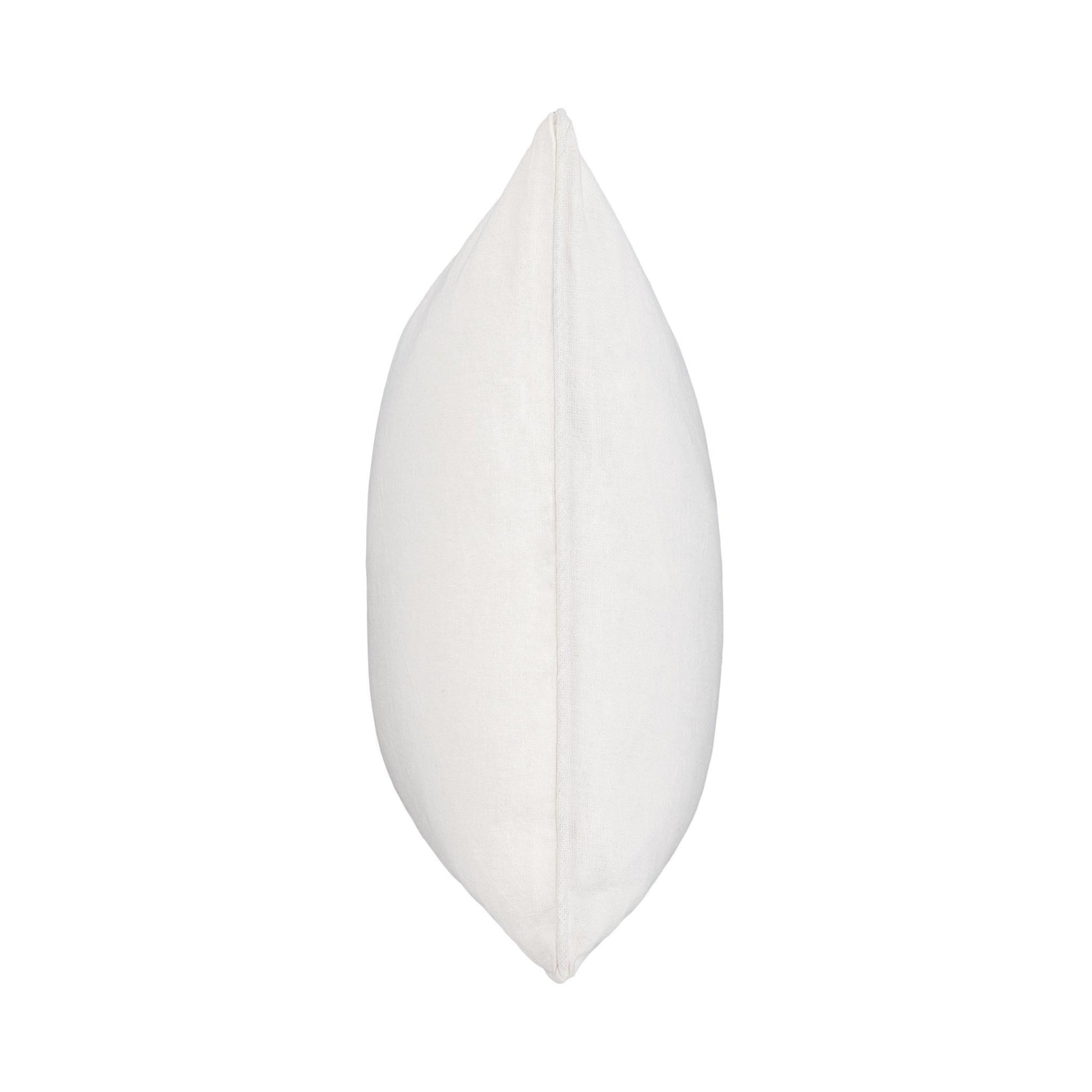 Ivory 100% Linen Solid SLD Bedford Linen 22x22 Collection