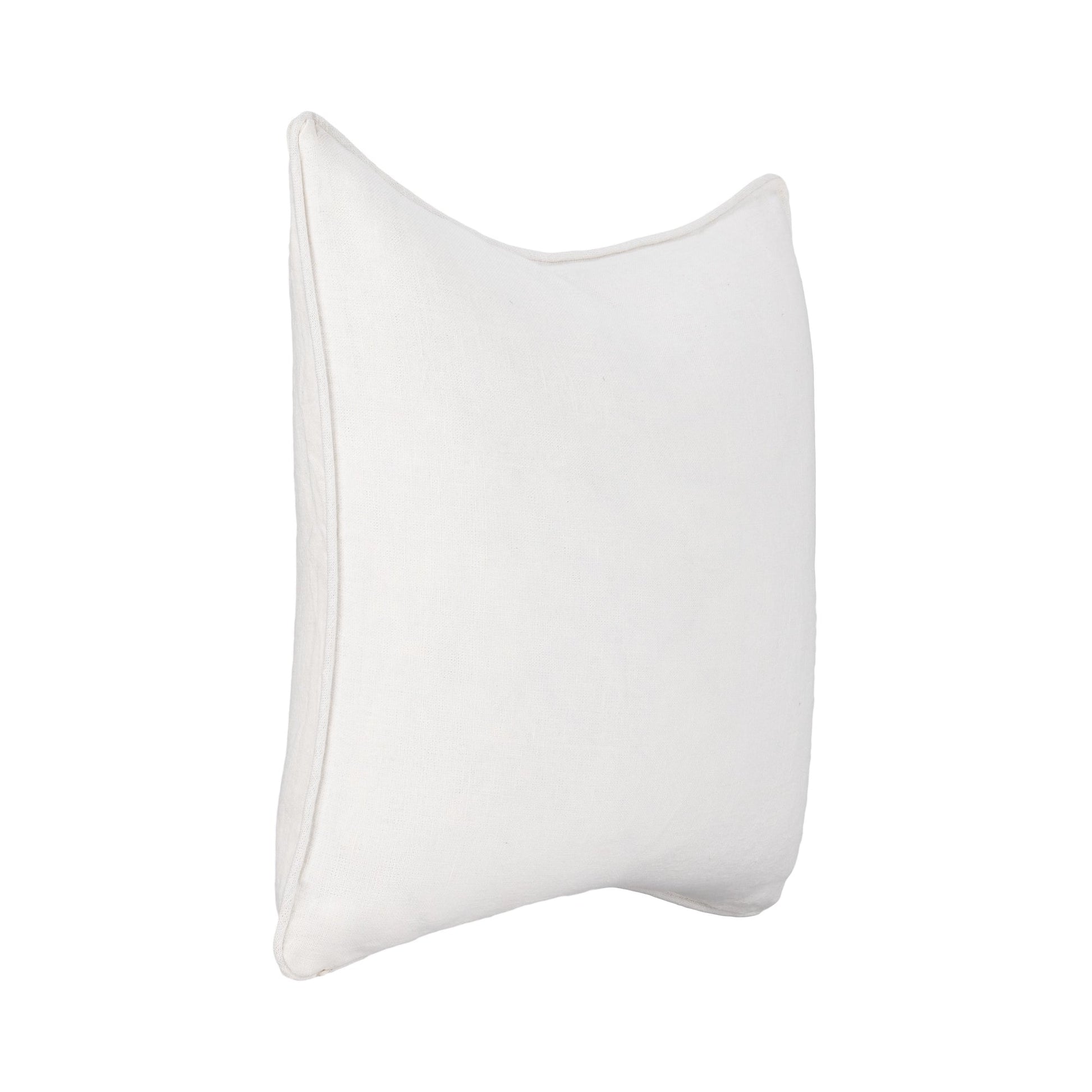 Ivory 100% Linen Solid SLD Bedford Linen 22x22 Collection