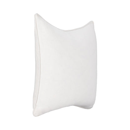 Ivory 100% Linen Solid SLD Bedford Linen 22x22 Collection