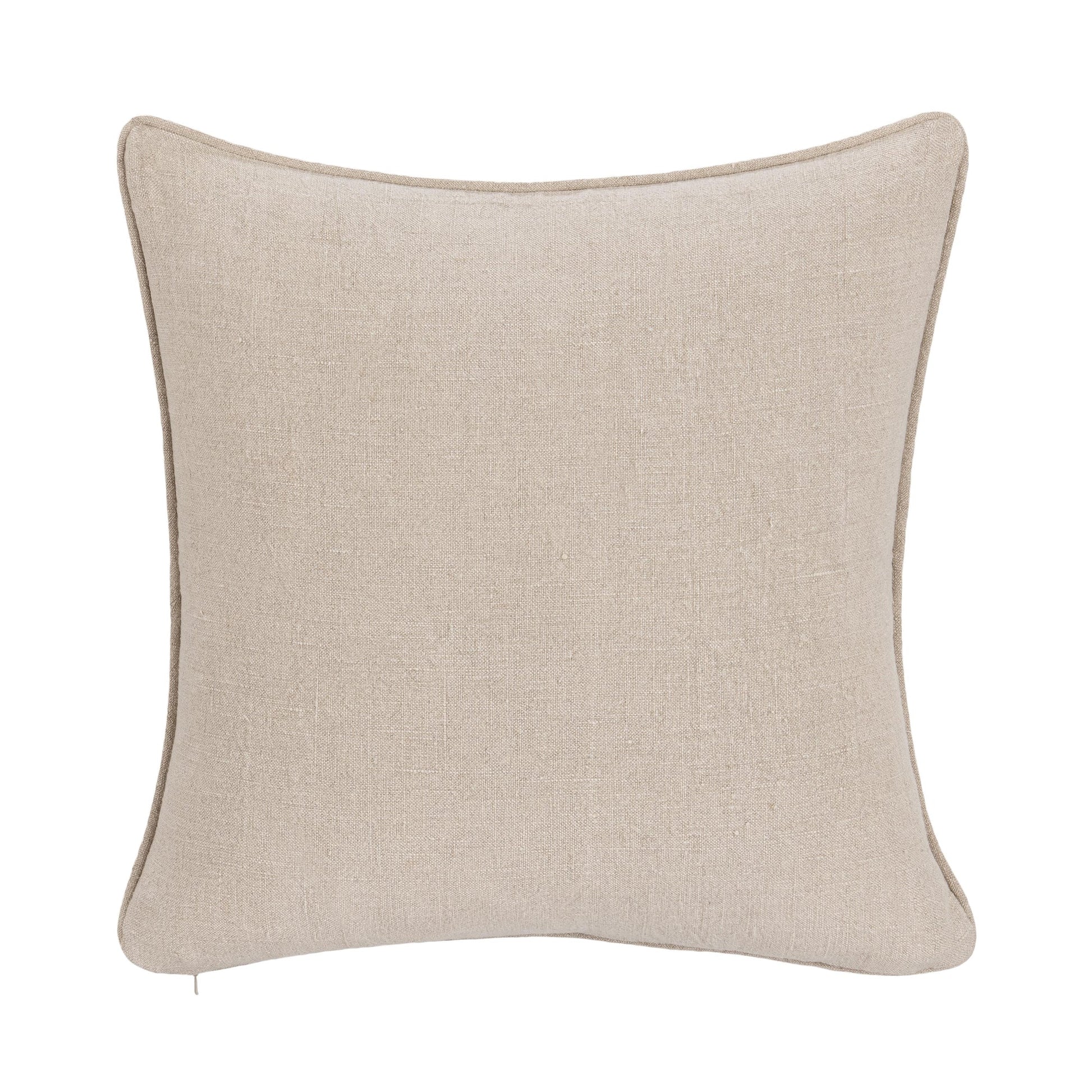 Natural 100% Linen Solid SLD Bedford Linen 22x22 Collection