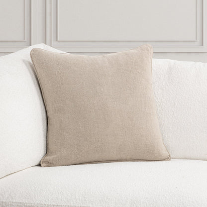 Natural 100% Linen Solid SLD Bedford Linen 22x22 Collection