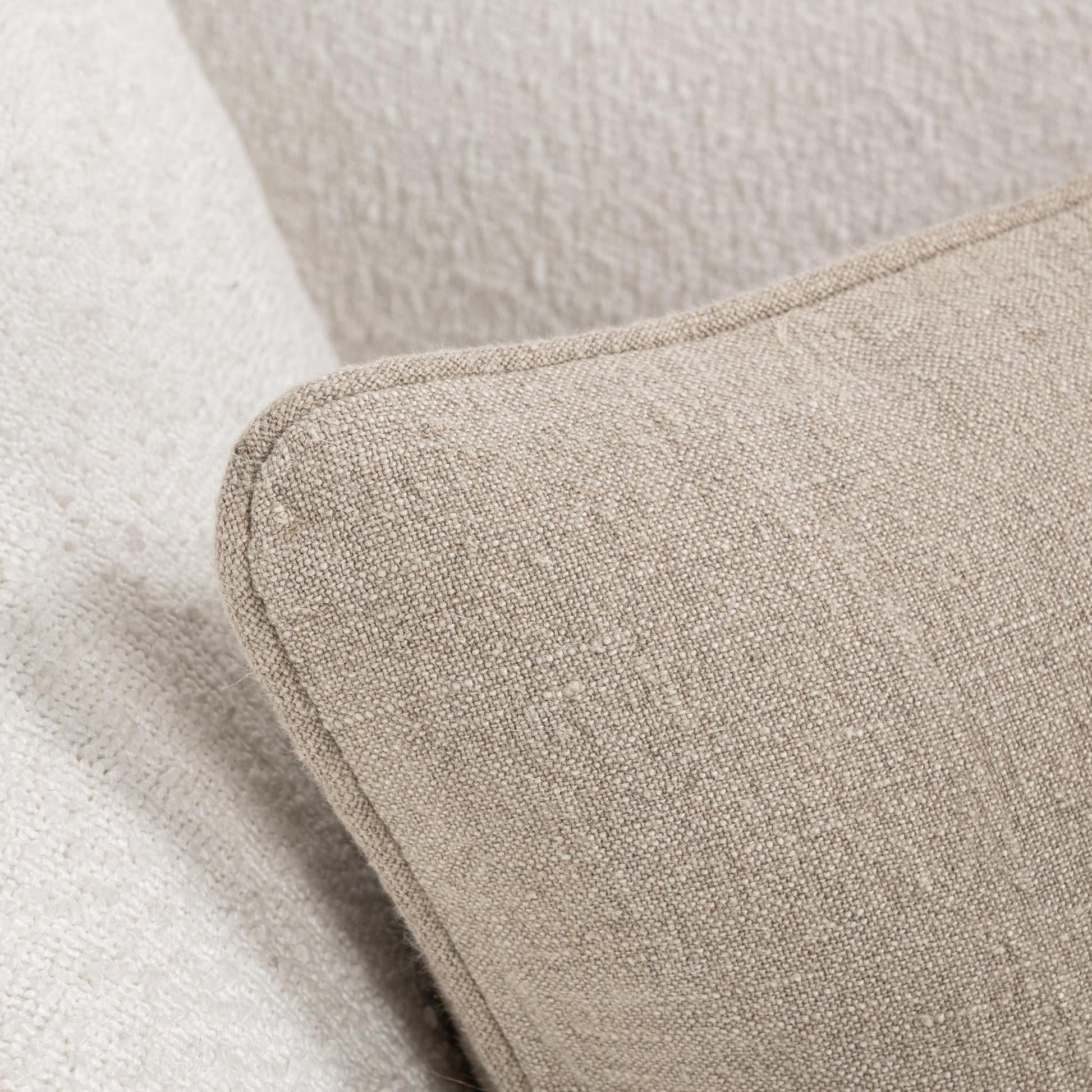 Natural 100% Linen Solid SLD Bedford Linen 22x22 Collection