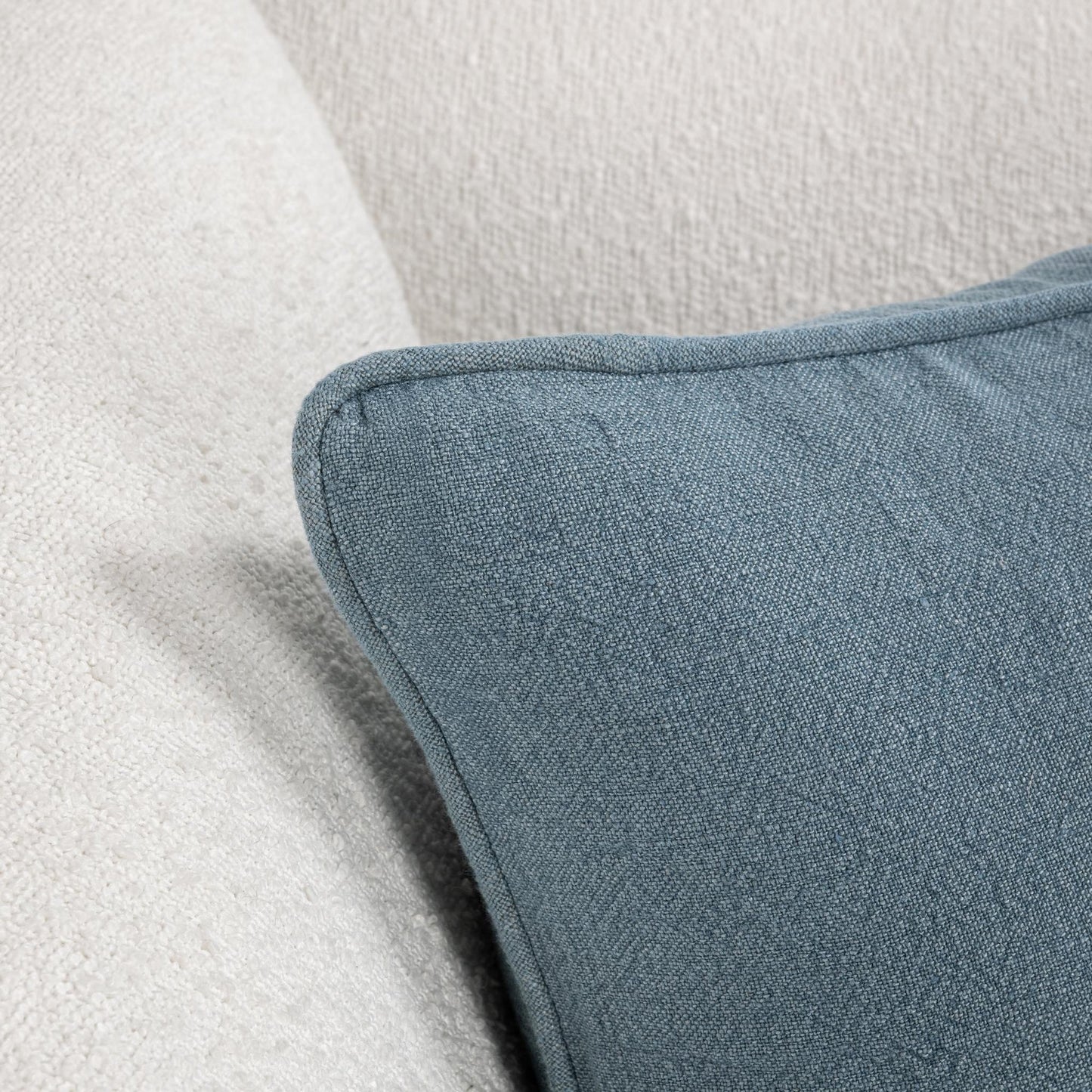 Chambray 100% Linen Solid SLD Bedford Linen 22x22 Collection
