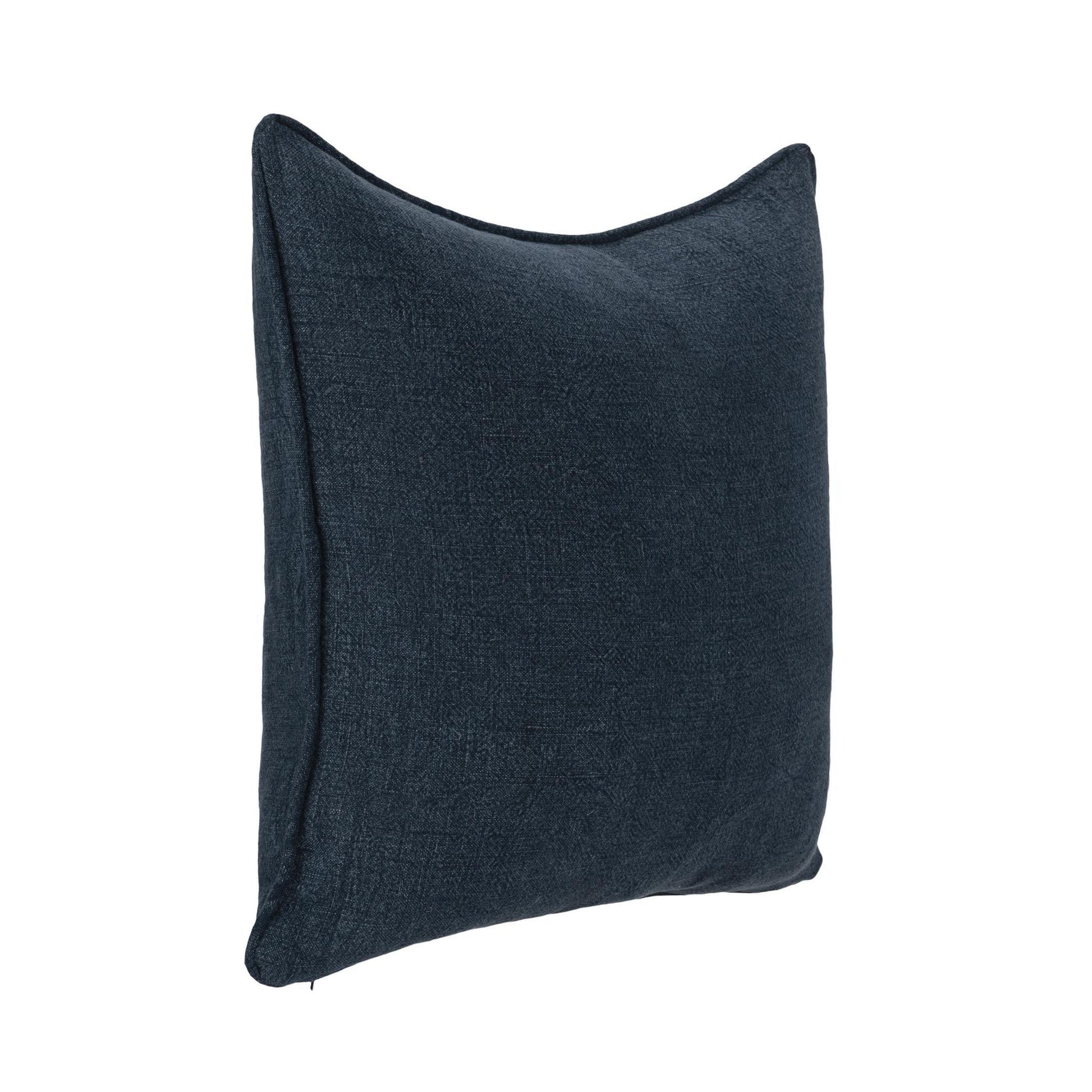Indigo 100% Linen Solid SLD Bedford Linen 22x22 Collection