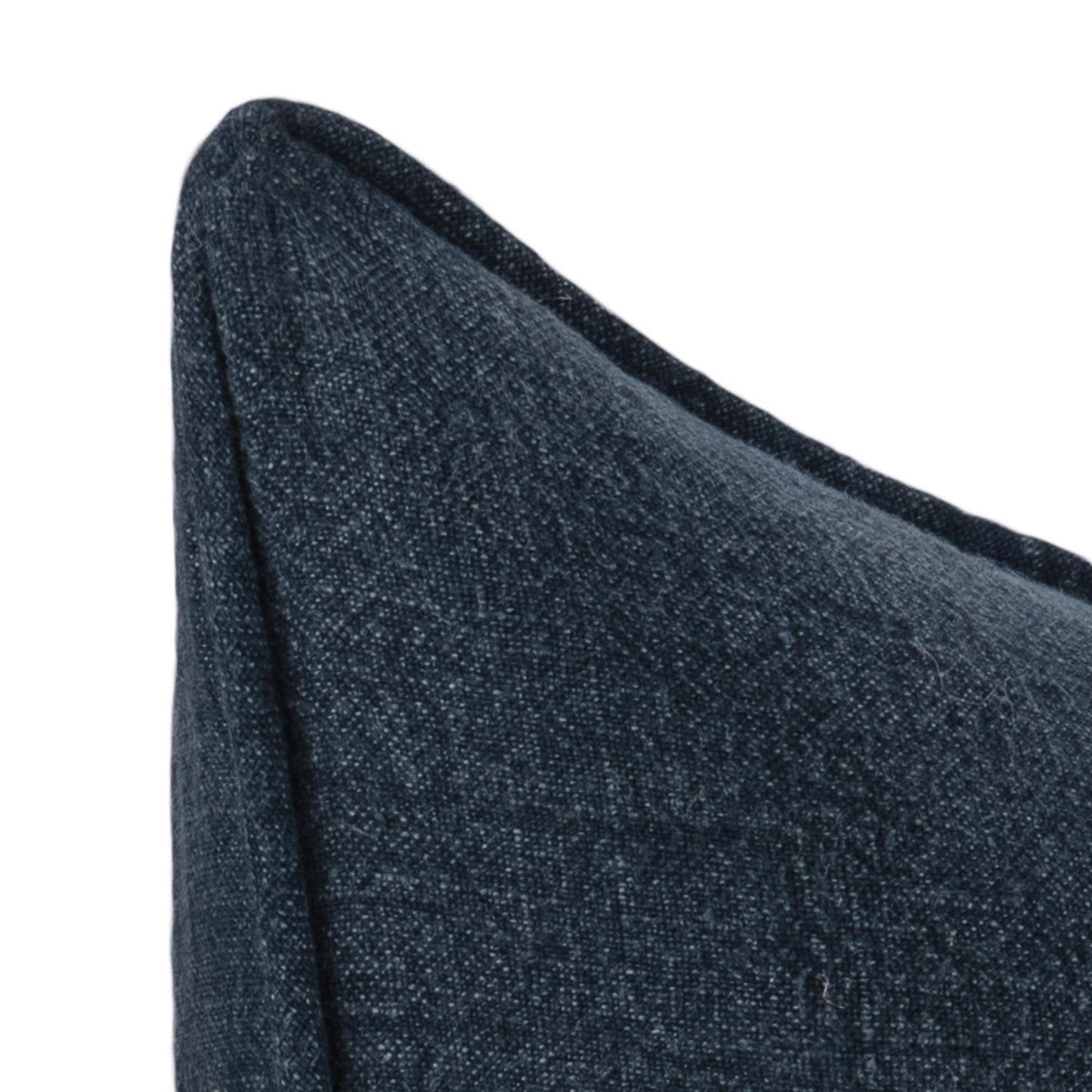 Indigo 100% Linen Solid SLD Bedford Linen 22x22 Collection