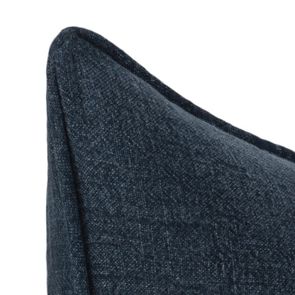 Indigo 100% Linen Solid SLD Bedford Linen 22x22 Collection