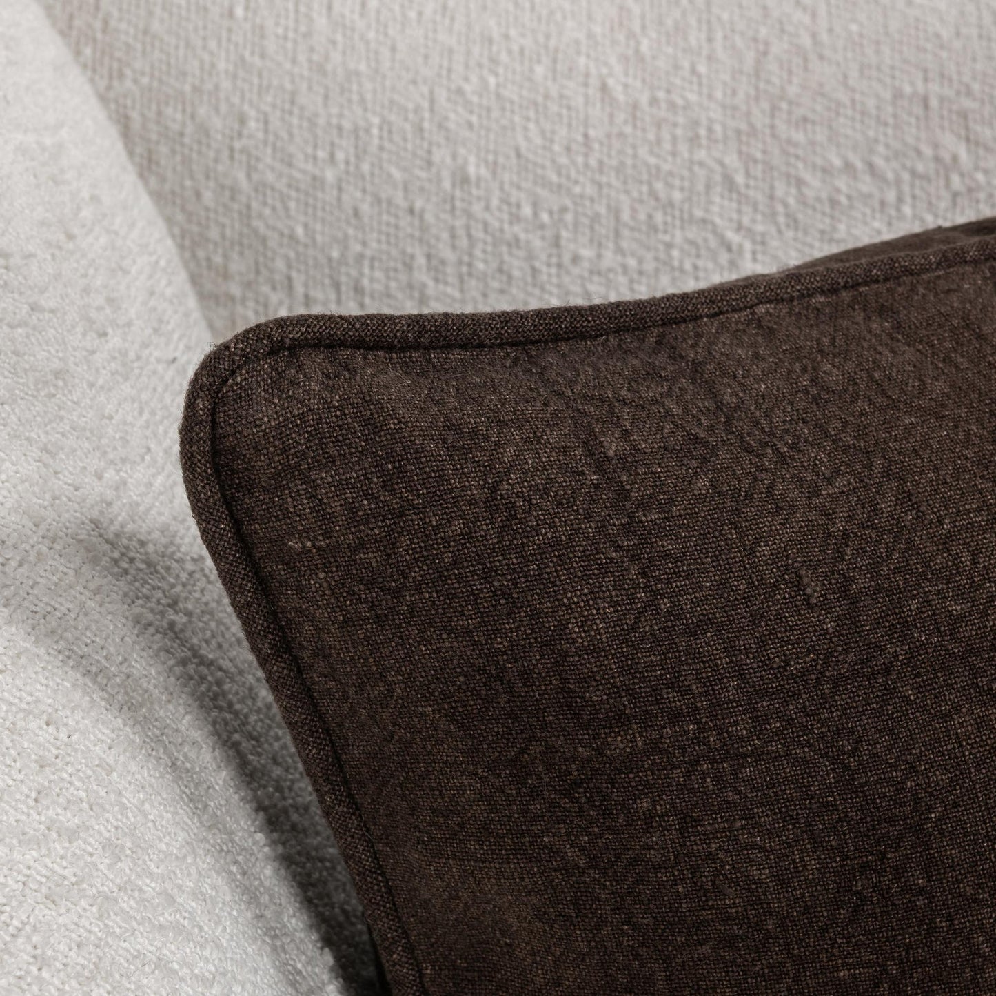 Ganache 100% Linen Solid SLD Bedford Linen 22x22 Collection