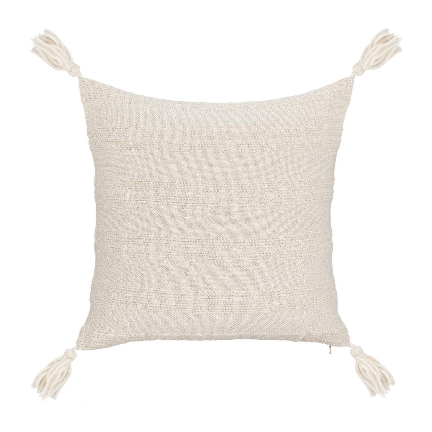 Natural/Ivory 100% Wool Pattern TQ York Multiple Sizes Collection