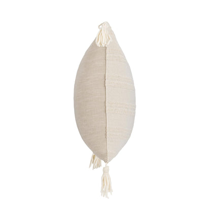 Natural/Ivory 100% Wool Pattern TQ York Multiple Sizes Collection