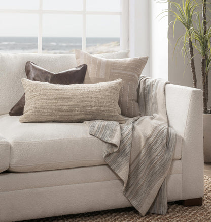 Natural 70% Linen Pattern TQ Wharf Multiple Sizes Collection