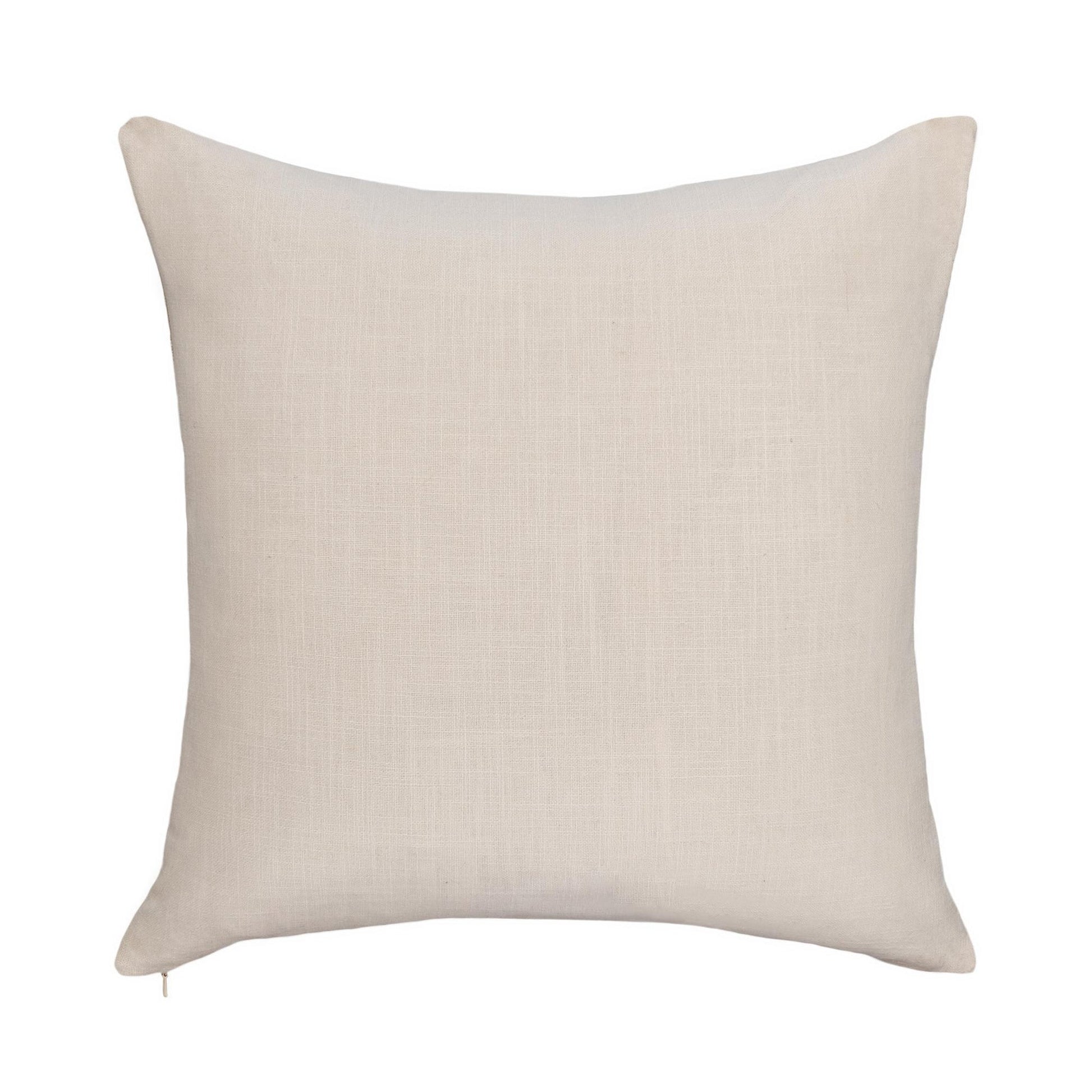 Natural 100% Belgian Linen Pattern VC Elea 22x22 Collection