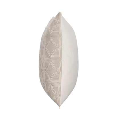 Natural 100% Belgian Linen Pattern VC Elea 22x22 Collection