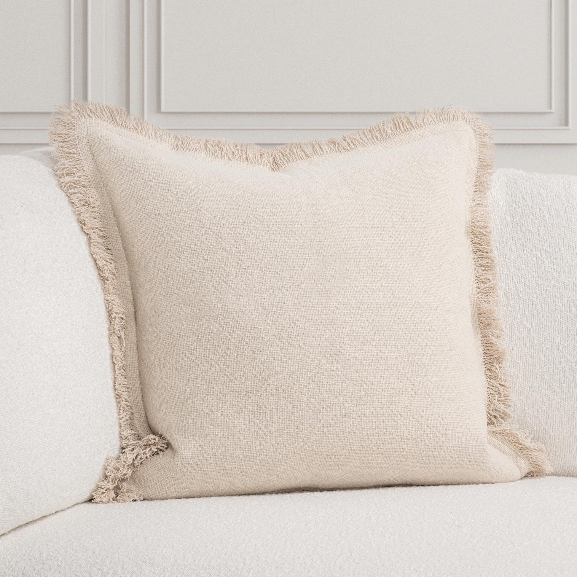 Sand 60% Cotton Solid SLD Lauren 22x22 Collection