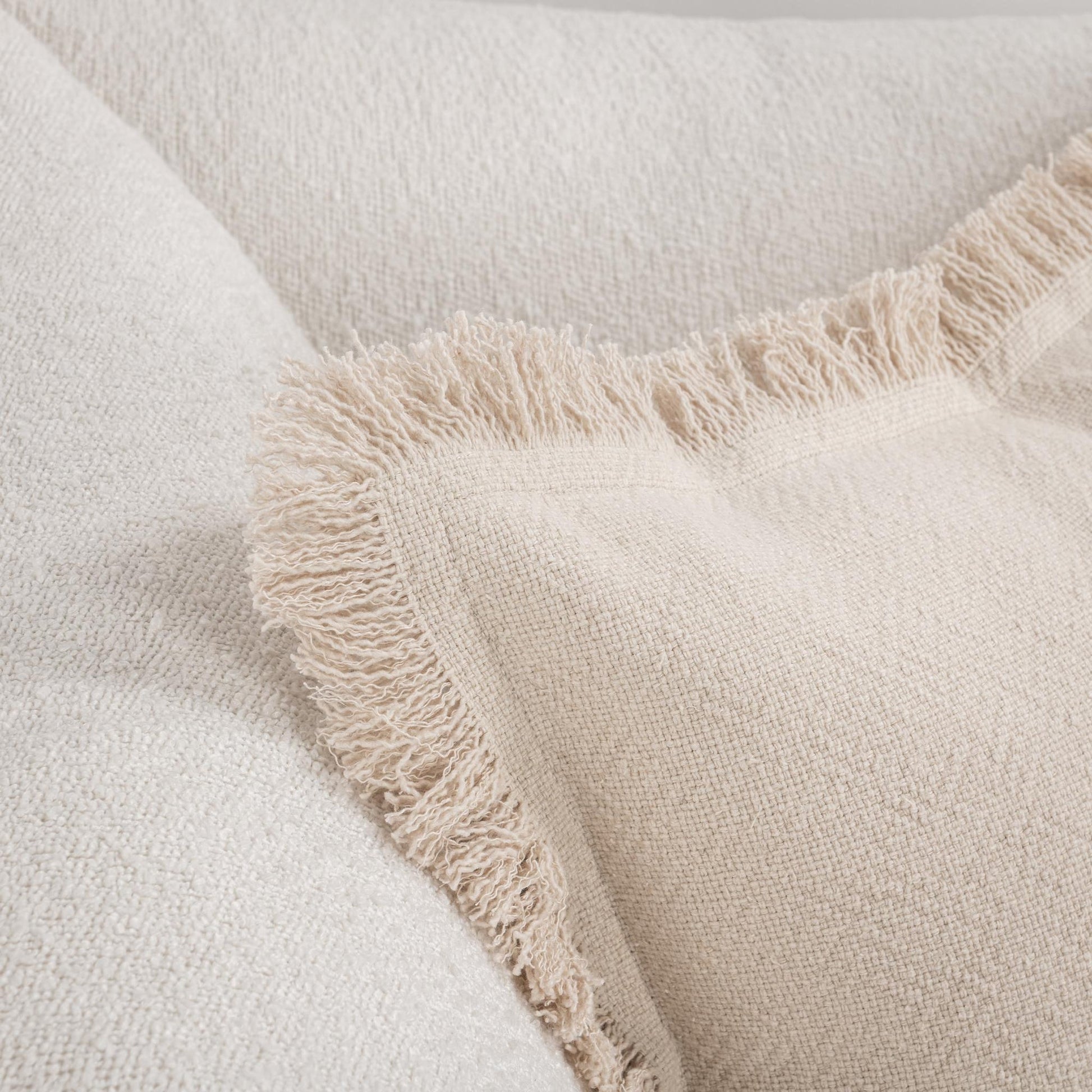 Sand 60% Cotton Solid SLD Lauren 22x22 Collection