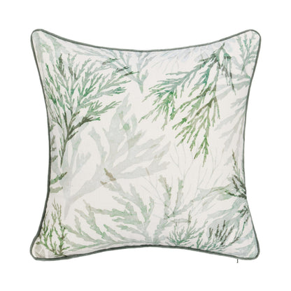 Green 100% Cotton Pattern TQ Lessonia 22x22 Collection