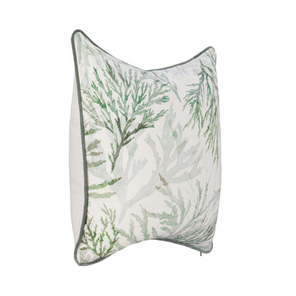Green 100% Cotton Pattern TQ Lessonia 22x22 Collection