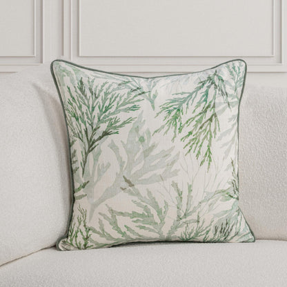 Green 100% Cotton Pattern TQ Lessonia 22x22 Collection