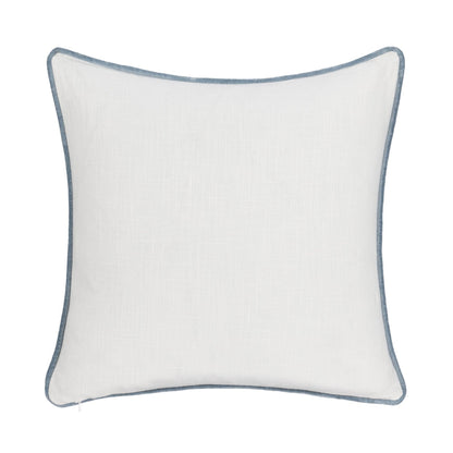 Blue 100% Cotton Pattern TQ Lessonia 22x22 Collection