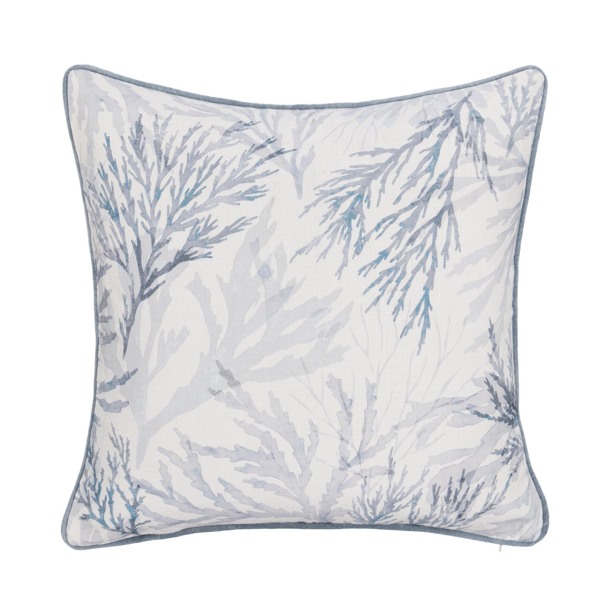Blue 100% Cotton Pattern TQ Lessonia 22x22 Collection