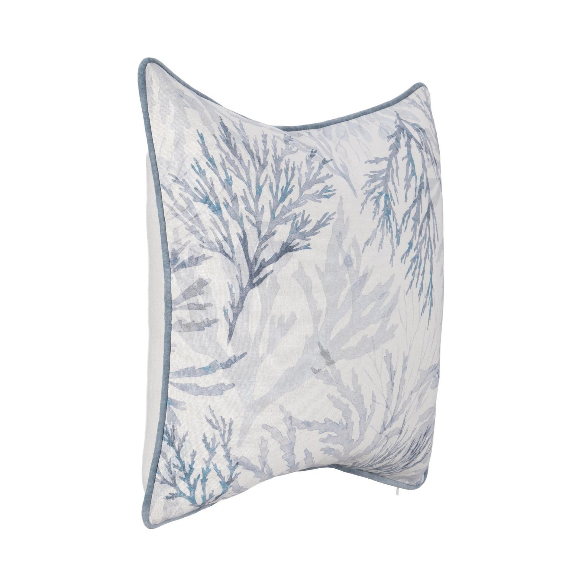 Blue 100% Cotton Pattern TQ Lessonia 22x22 Collection