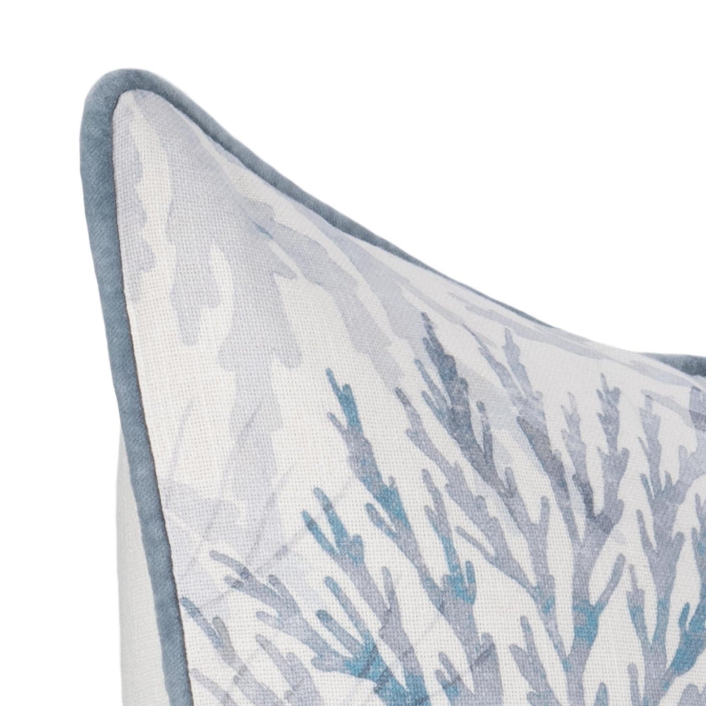 Blue 100% Cotton Pattern TQ Lessonia 22x22 Collection