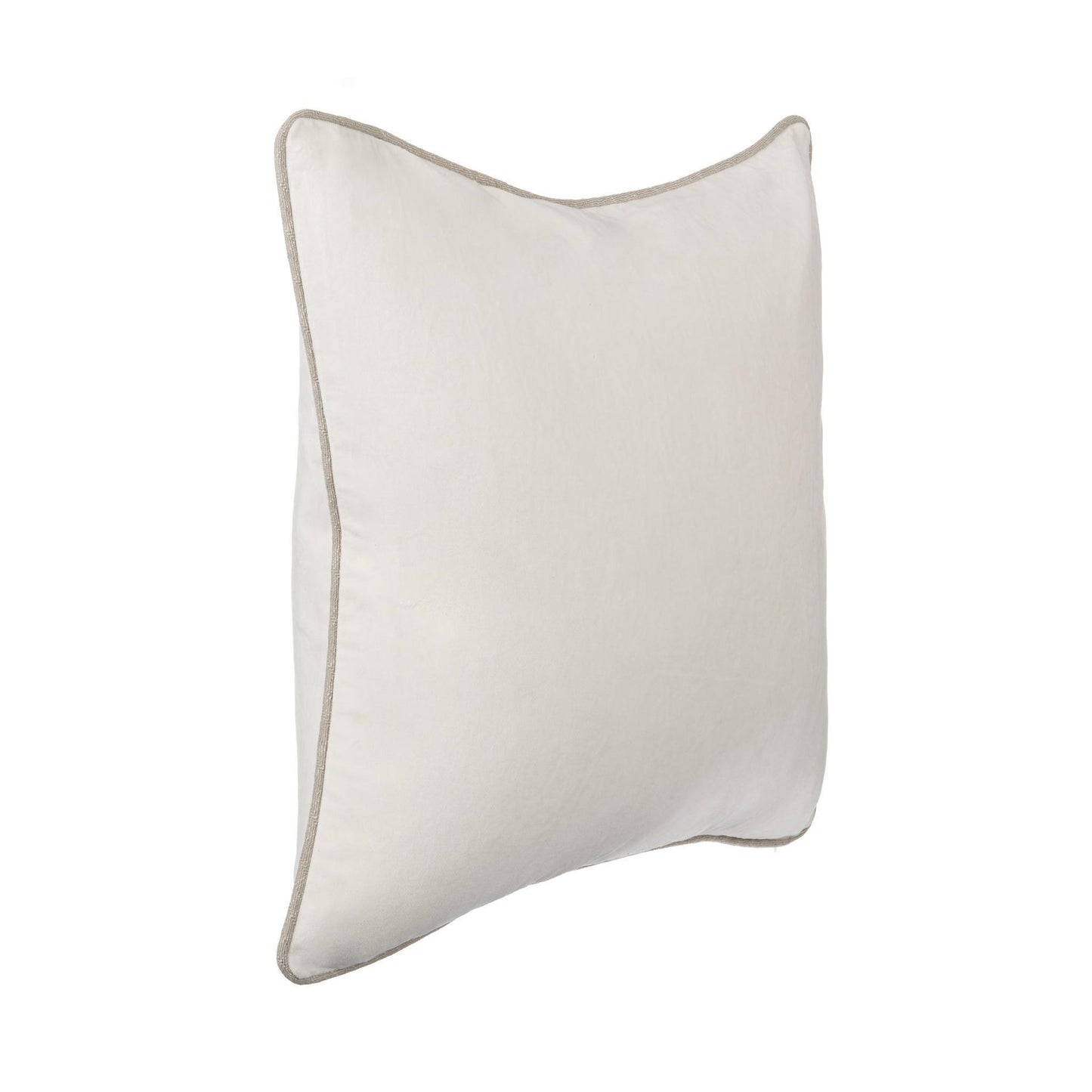 Ivory 100% Cotton Velvet Solid SLD Heirloom Velvet Multiple Sizes Collection