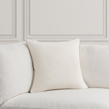 Ivory 100% Cotton Velvet Solid SLD Heirloom Velvet Multiple Sizes Collection