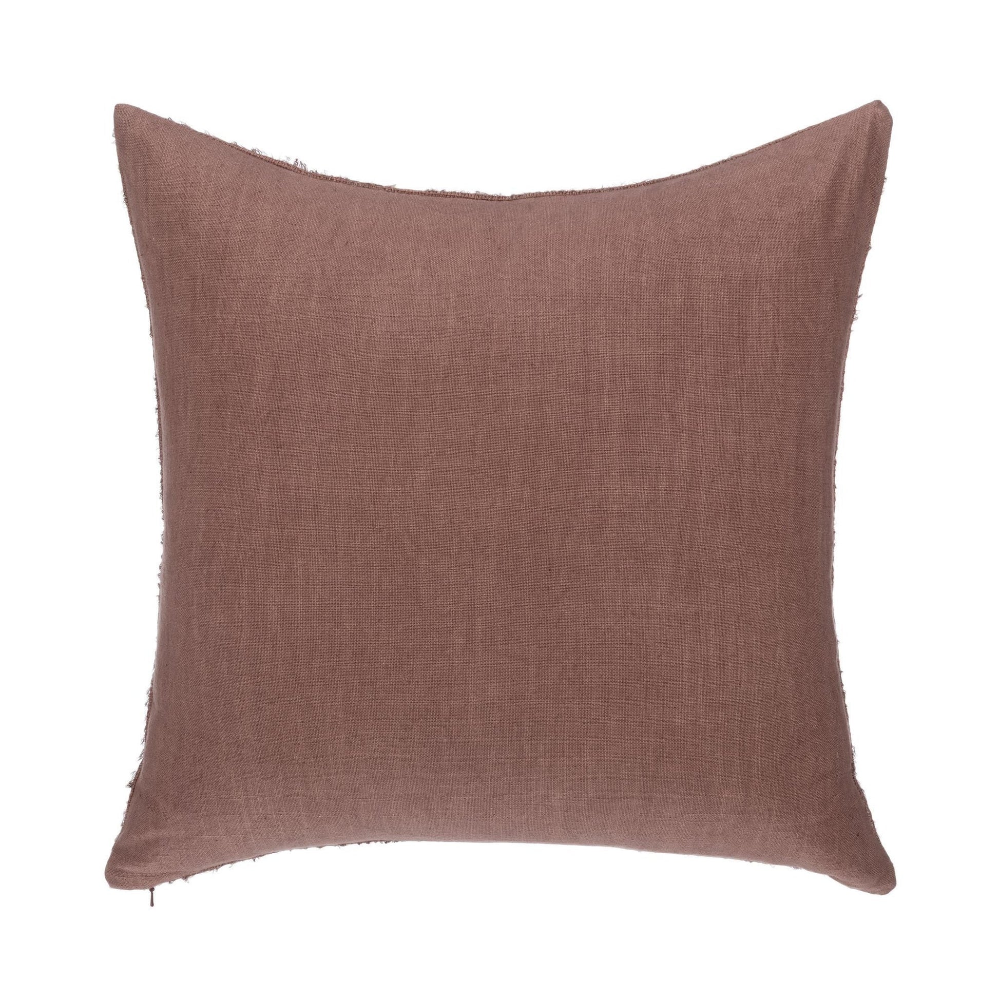 Sierra Brown 40% Cotton/60% Linen Pattern VC Mateo 22x22 Collection