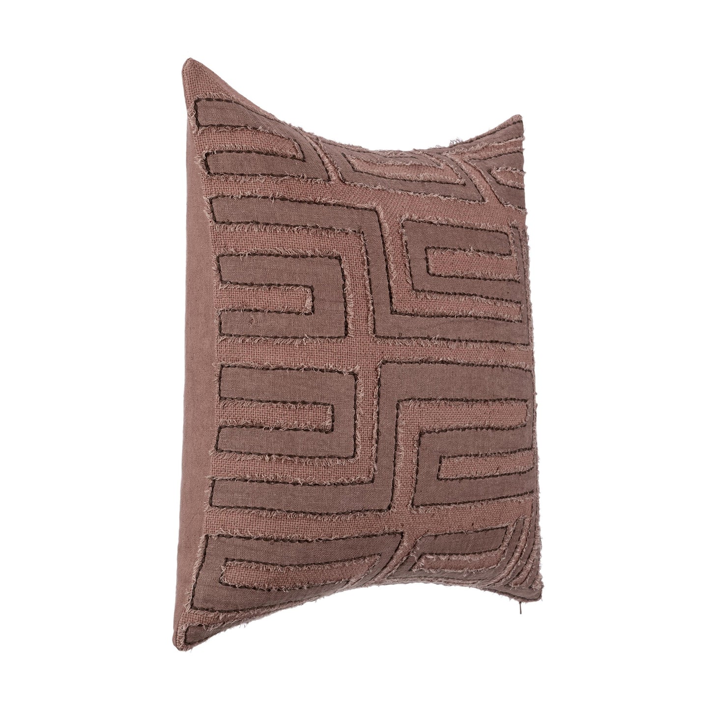 Sierra Brown 40% Cotton/60% Linen Pattern VC Mateo 22x22 Collection