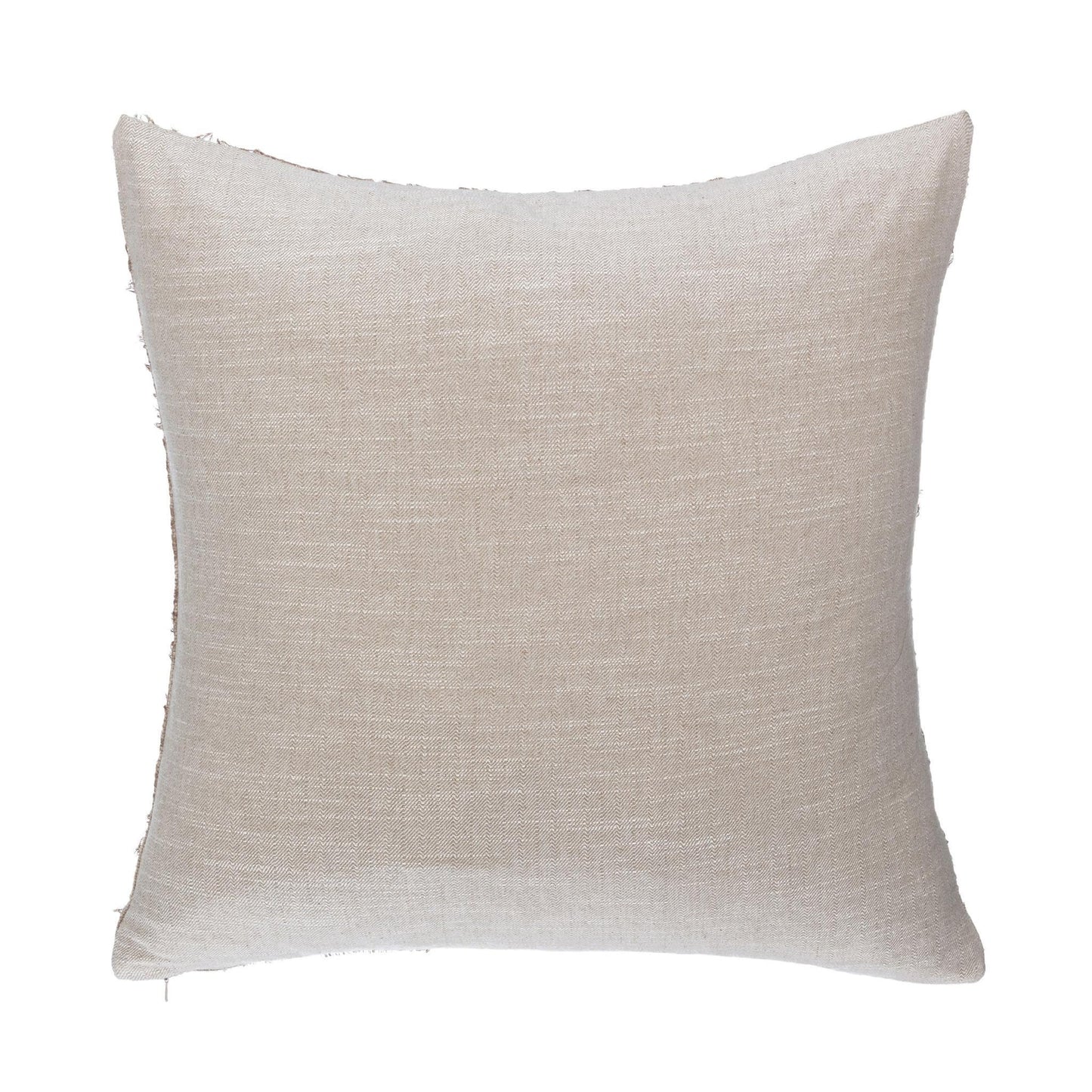 Sepia Brown/Natural 40% Cotton/60% Linen Pattern VC Mateo 22x22 Collection