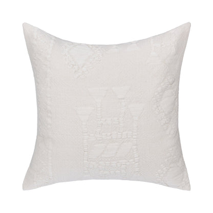 Ivory 40% Cotton/60% Linen Pattern LN Abbey 22x22 Collection