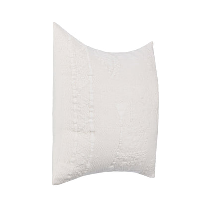 Ivory 40% Cotton/60% Linen Pattern LN Abbey 22x22 Collection