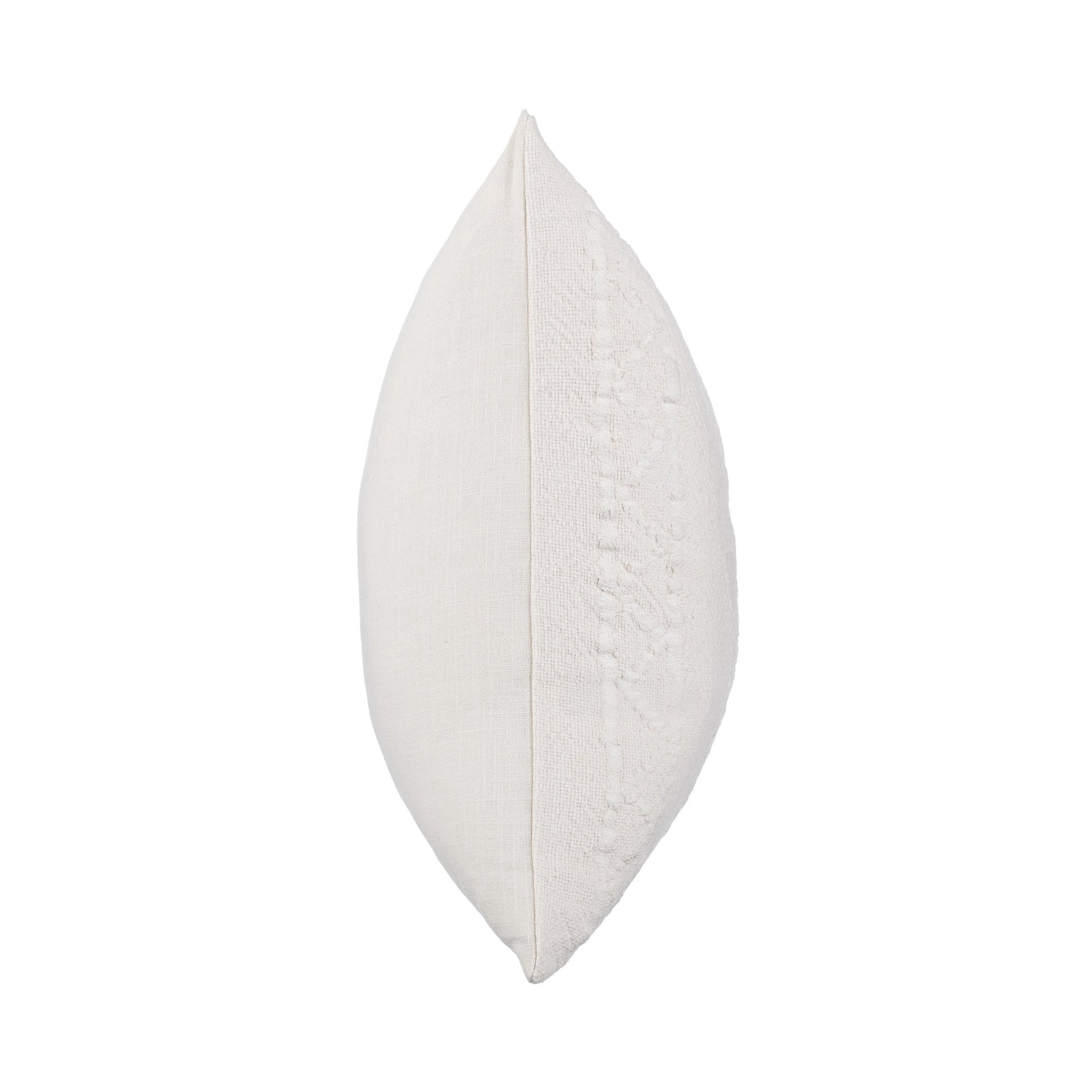 Ivory 40% Cotton/60% Linen Pattern LN Abbey 22x22 Collection