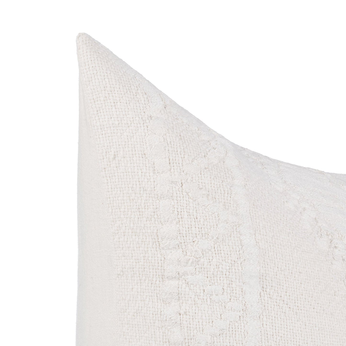 Ivory 40% Cotton/60% Linen Pattern LN Abbey 22x22 Collection