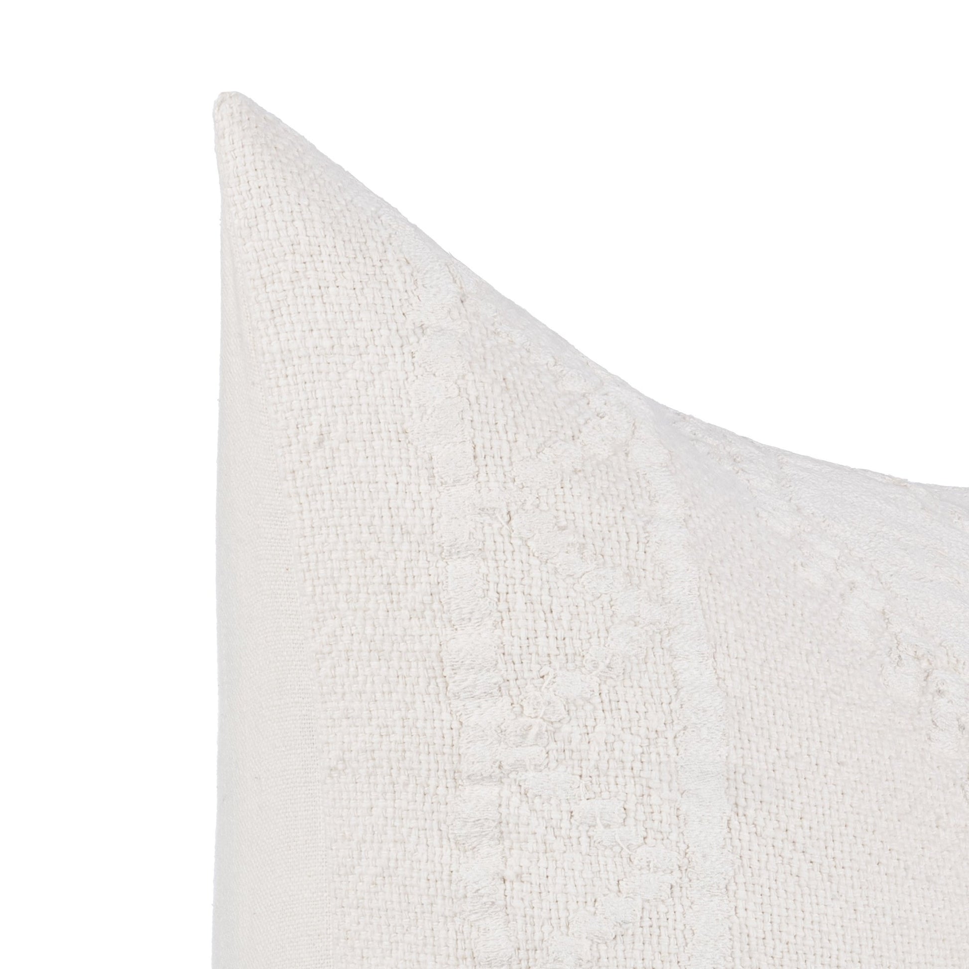 Ivory 40% Cotton/60% Linen Pattern LN Abbey 22x22 Collection